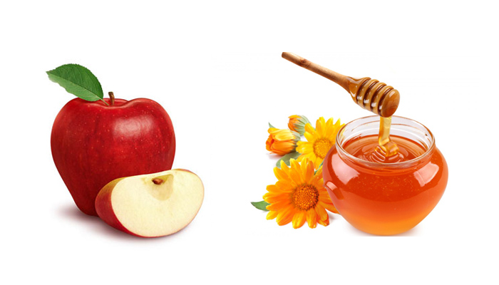 Ngăn chặn lão hóa với hỗn hợp táo và mật ong