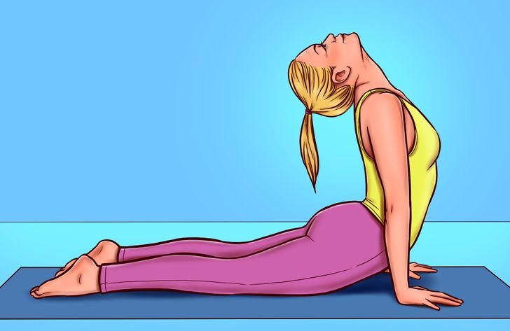 Tập yoga giúp loại bỏ nếp nhăn vùng cổ nhanh chóng