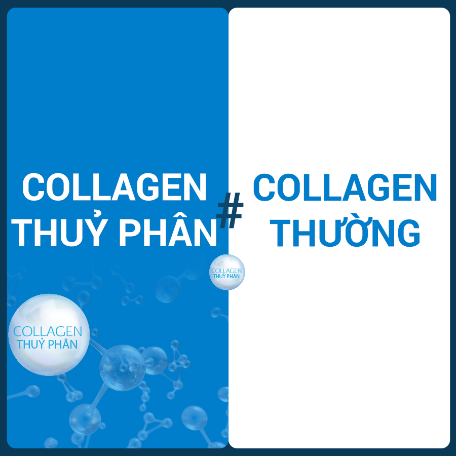 Collagen peptides và Collagen thường có sự giống và khác nhau rõ rệt