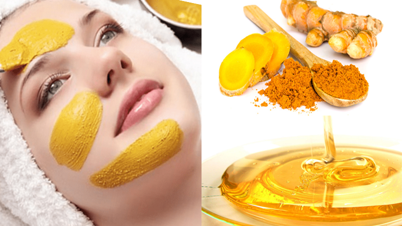 Nghệ mật ong đắp mặt giúp bạn mang đến làn da khỏe đẹp 