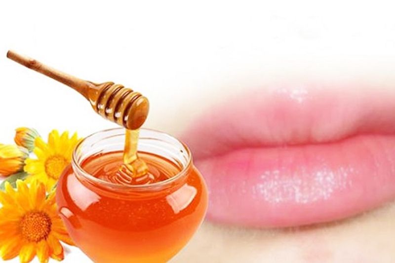 Cách làm môi mỏng bằng mật ong 