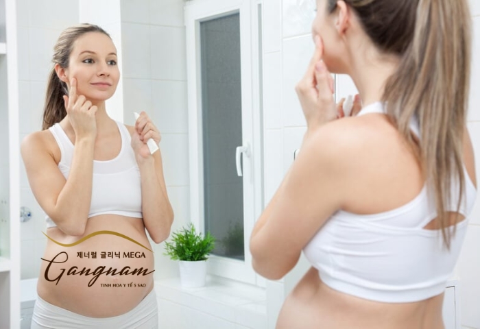Nổi mụn thai kỳ tương đối bình thường nhưng cần chăm sóc cẩn thận