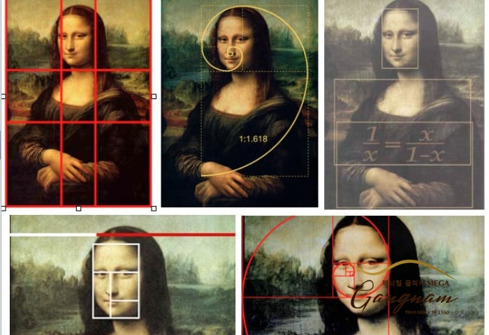 Bức tranh nàng Mona Lisa là minh chứng cho tỷ lệ vàng hoàn hảo