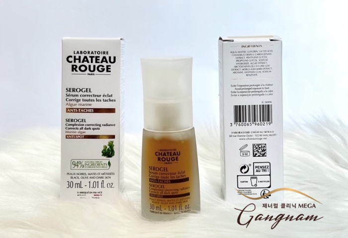 Tìm hiểu bảng thành phần serum trị nám của Pháp Chateau Rouge