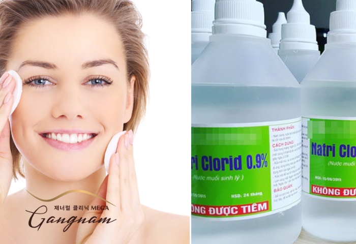 Trường hợp nào nên dùng nước muối sinh lý để làm sạch da mặt