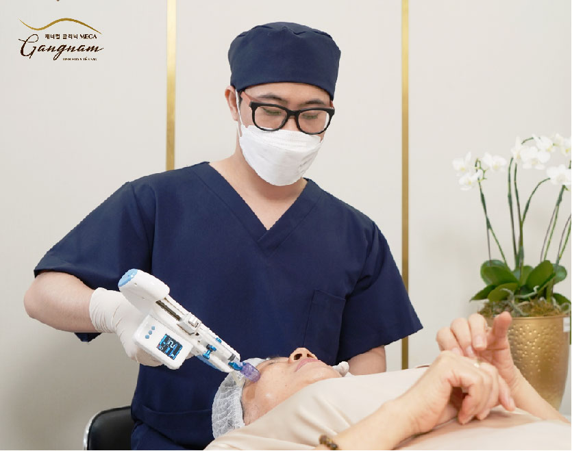 Công nghệ Laser tại Mega Gangnam