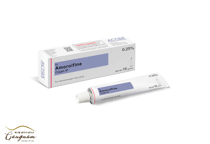 Thuốc trị bệnh nhiễm nấm da Amorolfine