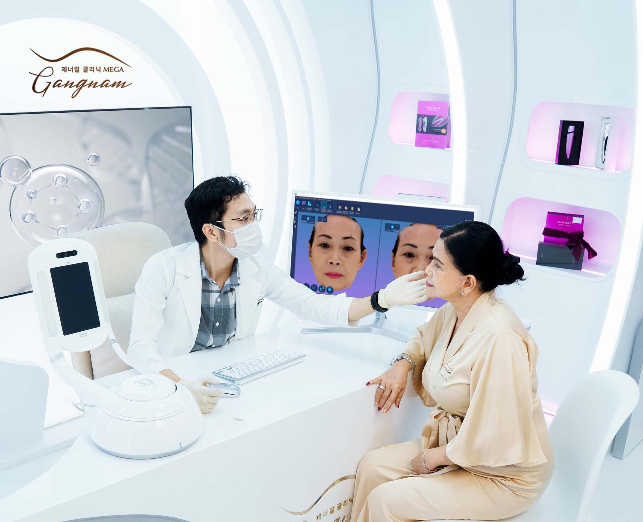 Phòng khám quốc tế Mega Gangnam sở hữu thiết bị thăm khám chuyên sâu 