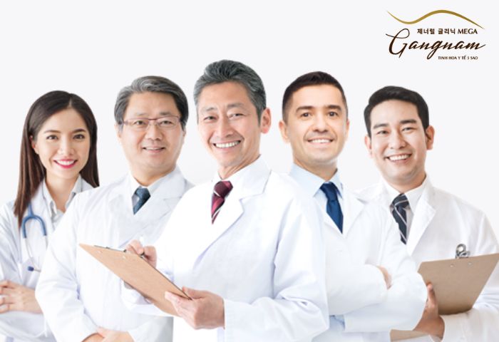 Mega Gangnam có đội ngũ bác sĩ và kỹ thuật viên lành nghề, có trình độ chuyên môn cao