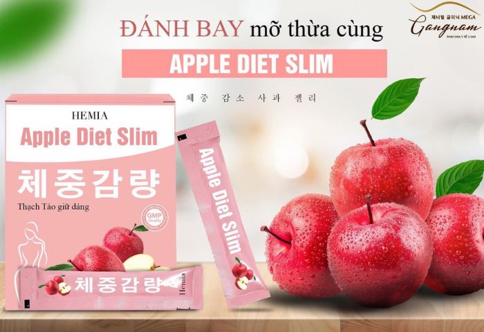 Thạch táo giảm cân Hemia có tốt không?