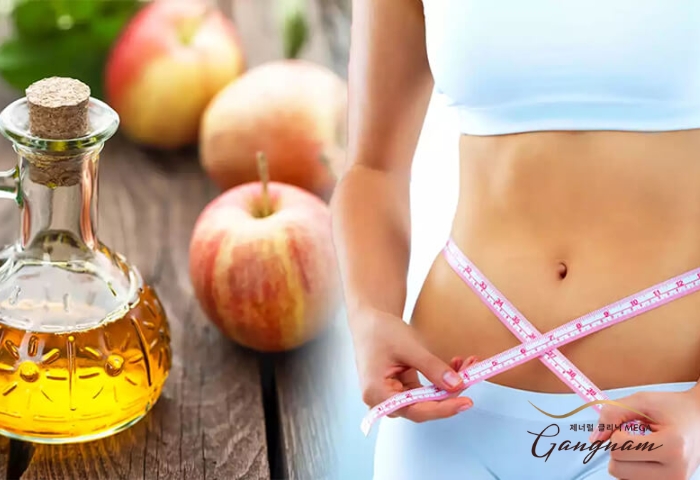 Những thành phần có lợi ích đối với việc giảm cân có trong giấm táo
