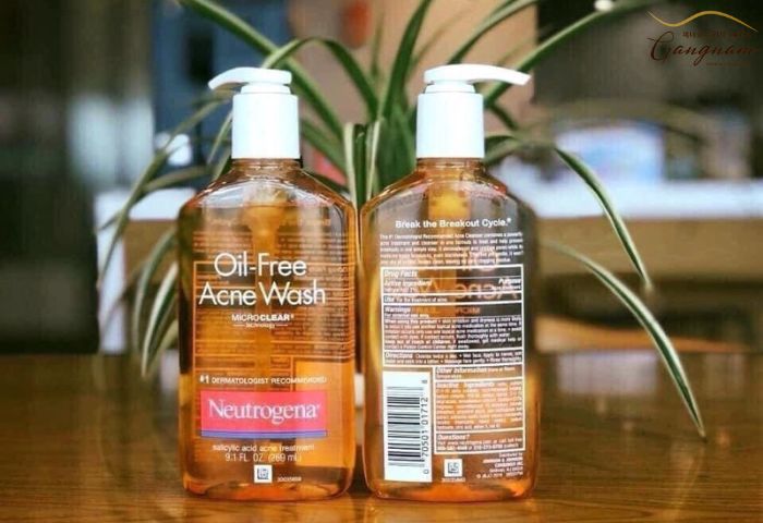 Sữa rửa mặt Neutrogena Oil Free Acne Wash 