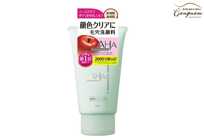 Sữa rửa mặt da dầu của Nhật AHA Wash Cleansing N