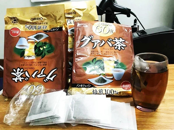 Trà ổi hỗ trợ giảm mỡ Orihiro Guava Tea Nhật Bản