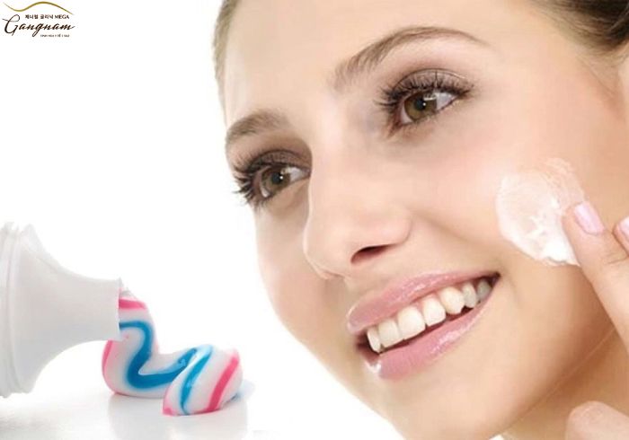Tác dụng của kem đánh răng trong làm trắng da