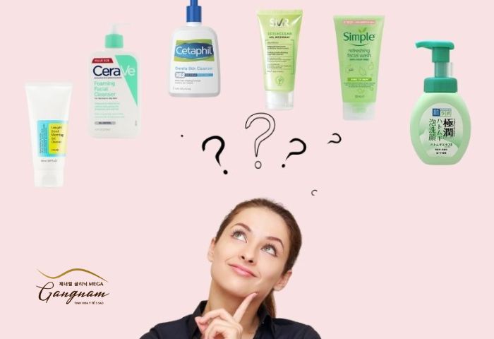 Da hỗn hợp nên dùng loại sữa rửa mặt nào làm sạch tốt và không giữ cho da luôn mềm mịn?
