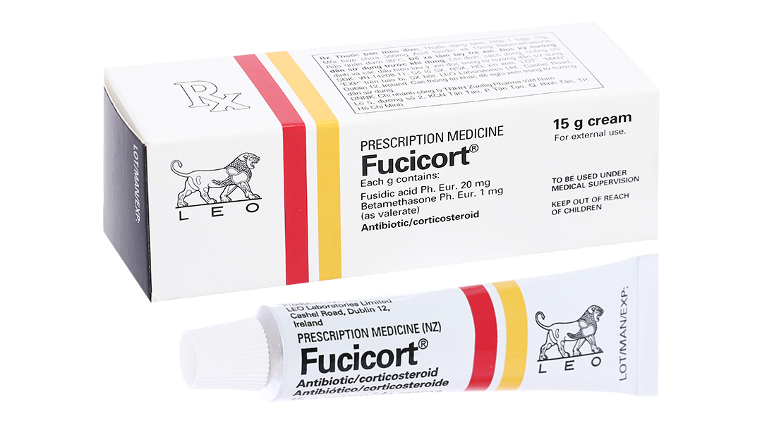 Fucicort tác dụng kháng khuẩn 