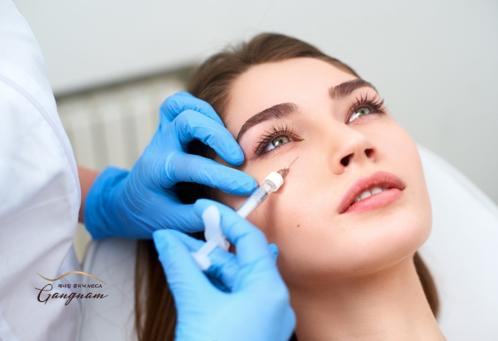 Tiêm chất làm đầy hoặc collagen là cách hiệu quả để giảm nếp nhăn mắt