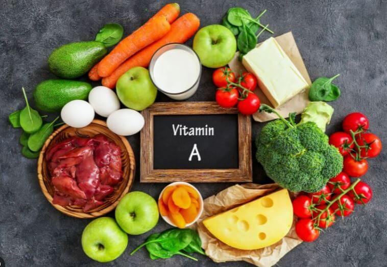Thực phẩm giàu vitamin A tốt cho da mặt nám