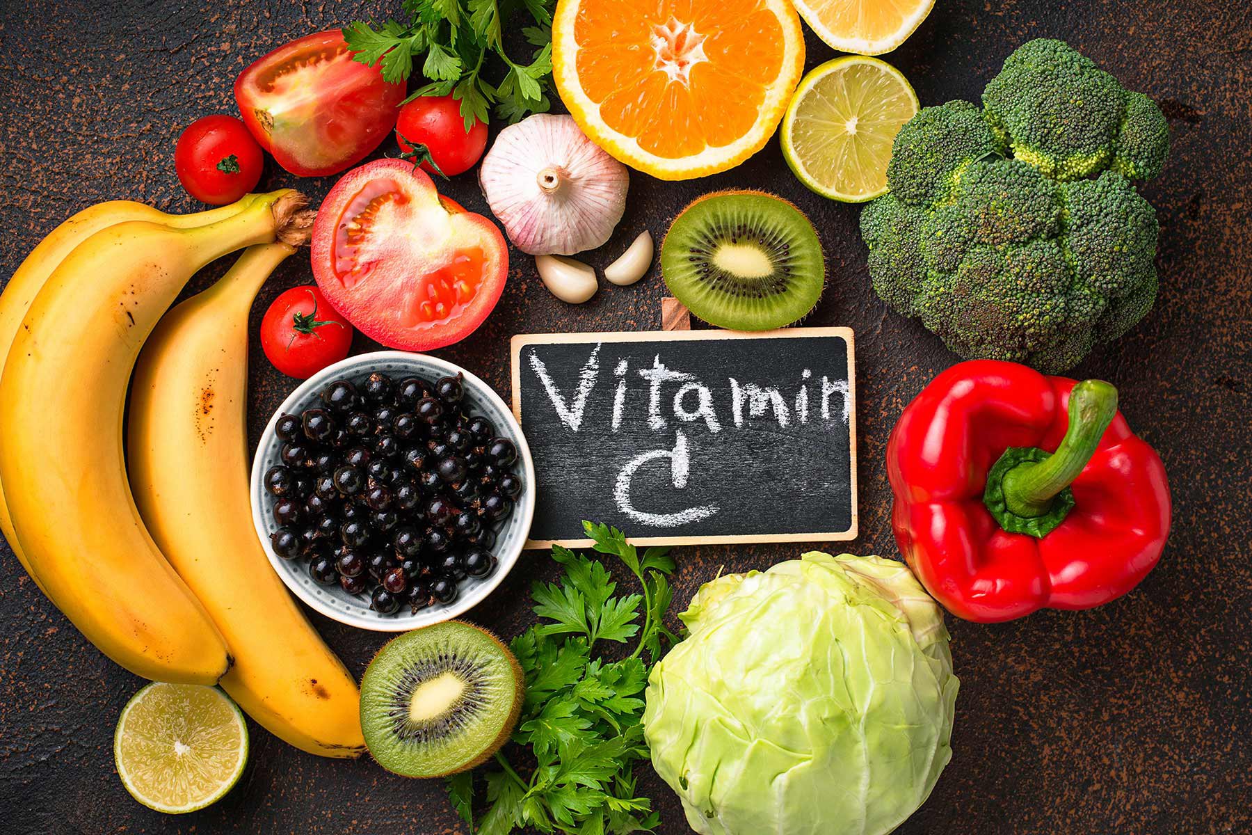 Thực phẩm tăng cường thêm Vitamin C