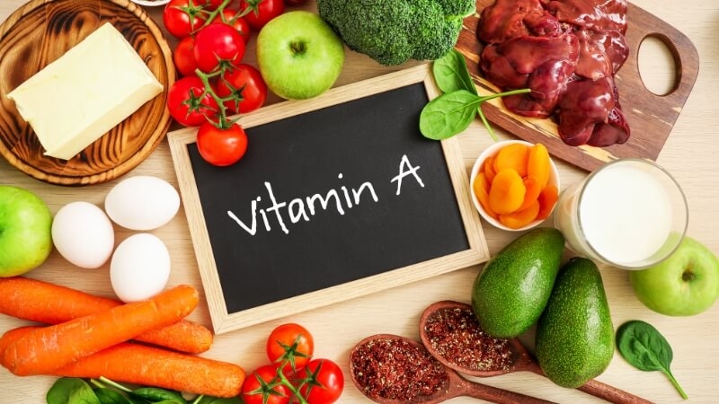 Thiếu Vitamin A khiến làn da bị khô ráp