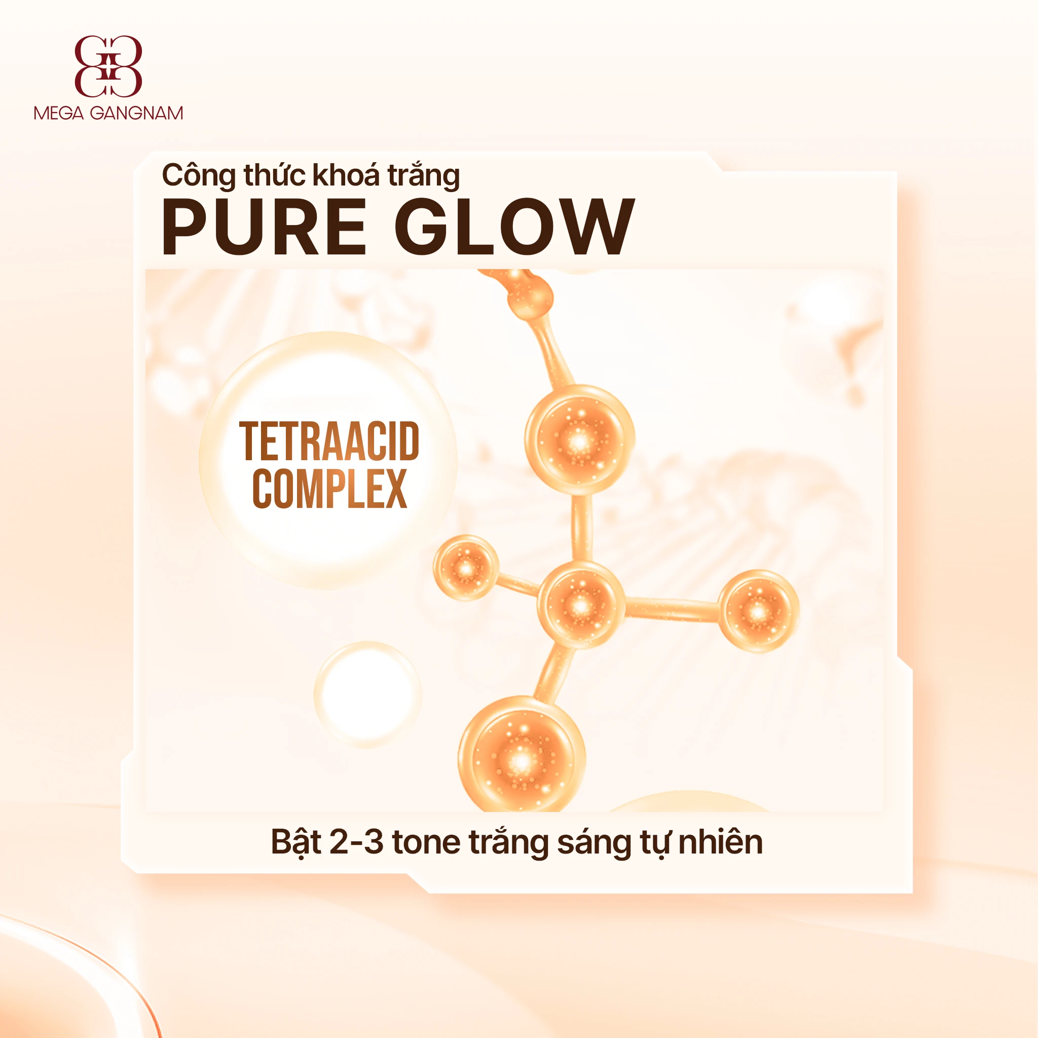 Công nghệ Pure Glow cải thiện sắc tố da mặt