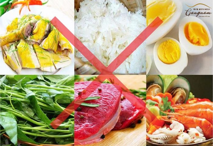Chế độ ăn uống: nên ăn gì, không nên ăn gì?
