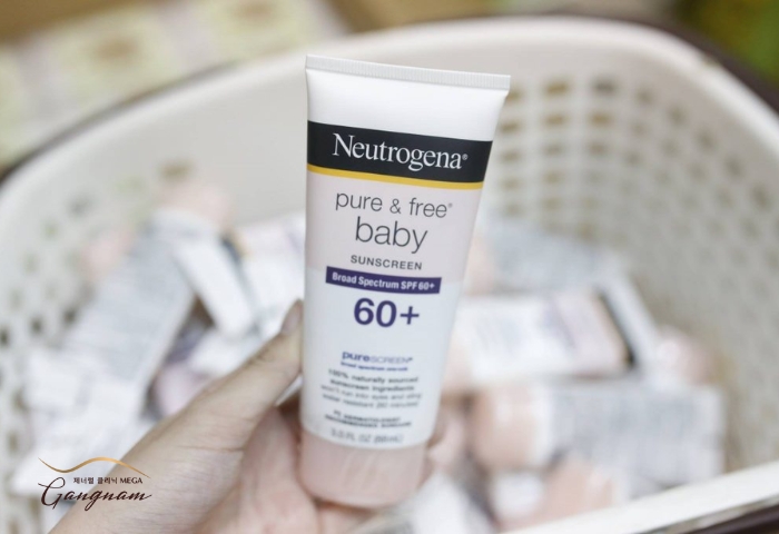 Kem chống nắng Neutrogena Pure & Free Baby Sunscreen SPF 50 dành cho em bé