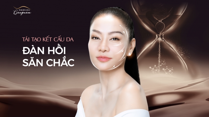 Cấu trúc da được cải thiện, phục hồi toàn diện từ sâu bên trong