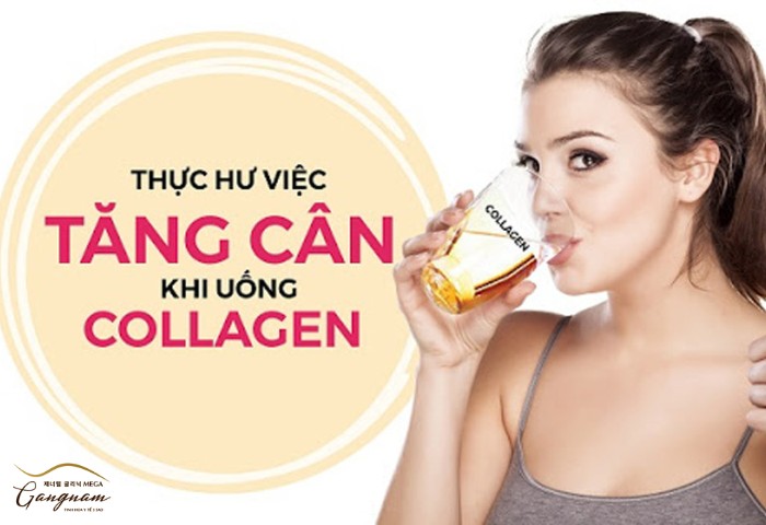 Uống collagen bị tăng cân không?