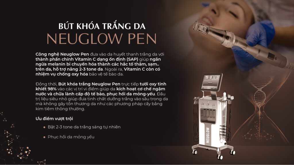 Điểm nổi bật của công nghệ bút khóa trắng Neuglow Pen trong liệu pháp Meta Elite