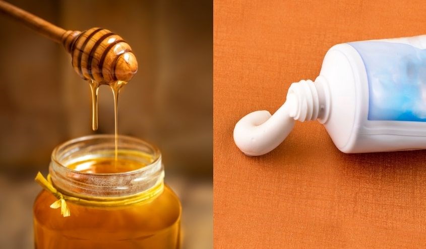 Điều trị sắc tố môi bằng mật ong và kem đánh răng