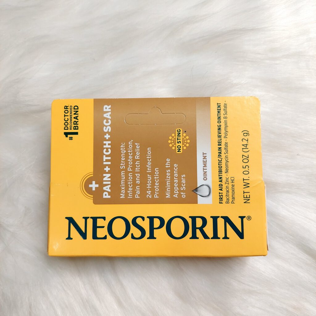 Neosporin có thể được áp dụng cho trường hợp bị sẹo do bỏng mức độ 1