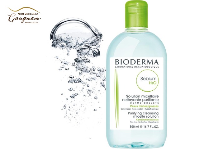 Nước tẩy trang Bioderma Sébium H2O cho da dầu da hỗn hợp 250ml