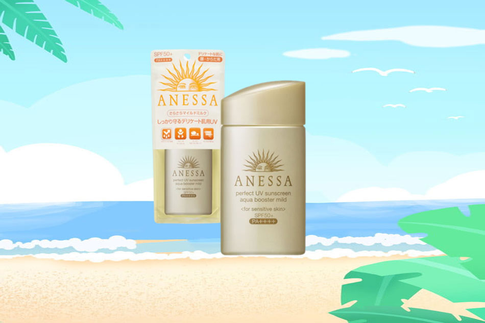 Anessa Perfect UV Sunscreen Aqua Booster có quang phổ rộng, khả năng chống nắng mạnh mẽ