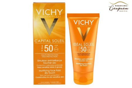 Kem Chống Nắng Vichy Ideal Soleil Mattifying Face Fluid Dry Touch SPF50+ 50ml