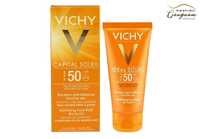 Kem Chống Nắng Vichy Ideal Soleil Mattifying Face Fluid Dry Touch SPF50+ 50ml