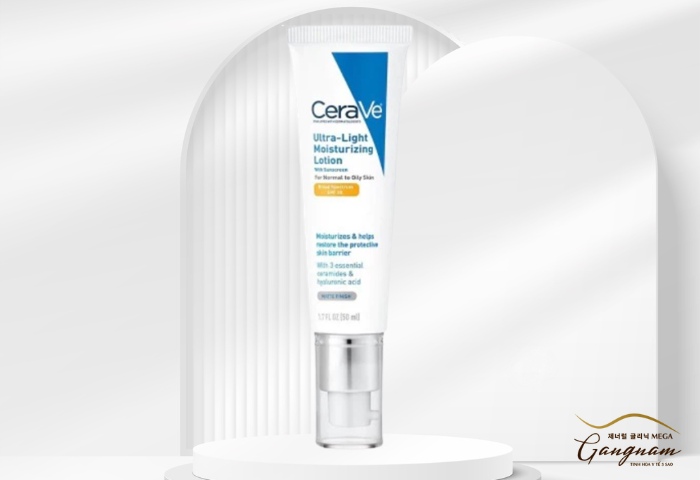 Kem dưỡng ẩm Cerave cho da dầu mụn CeraVe Ultra-Light Moisturizing Gel