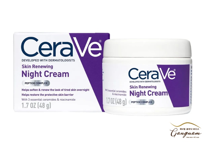 Kem dưỡng ẩm tái tạo da ban đêm Cerave Skin Renewing Night Cream