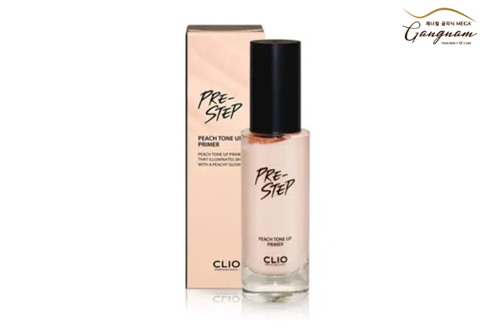 Kem lót Clio Pre-Step Peach Tone Up Primer 