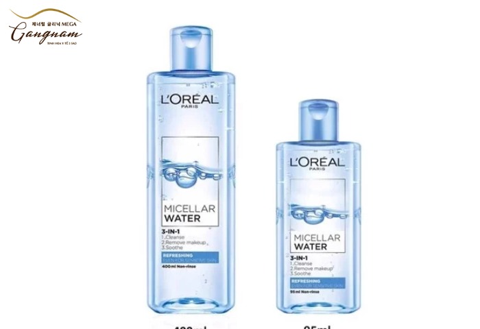 Nước tẩy trang L’Oreal Micellar Water 3 in 1 Refreshing