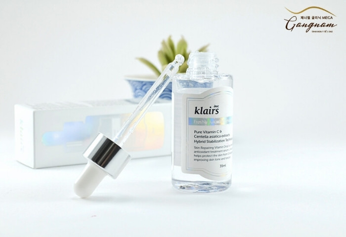 Serum vitamin C cho da dầu mụn Klairs Freshly Juiced Vitamin Drop