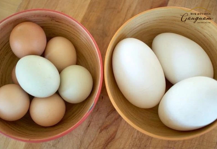Trứng ngỗng bao nhiêu calo?