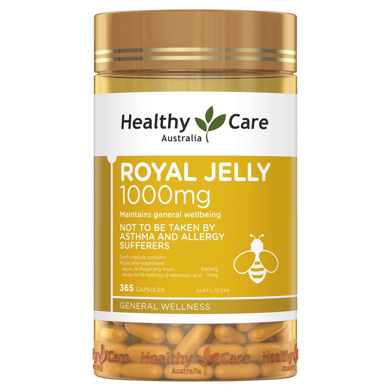 Viên uống giảm nhăn Healthy Care Royal Jelly