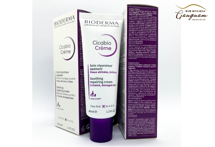 Kem dưỡng phục hồi cho da mụn Bioderma Cicabio Cream