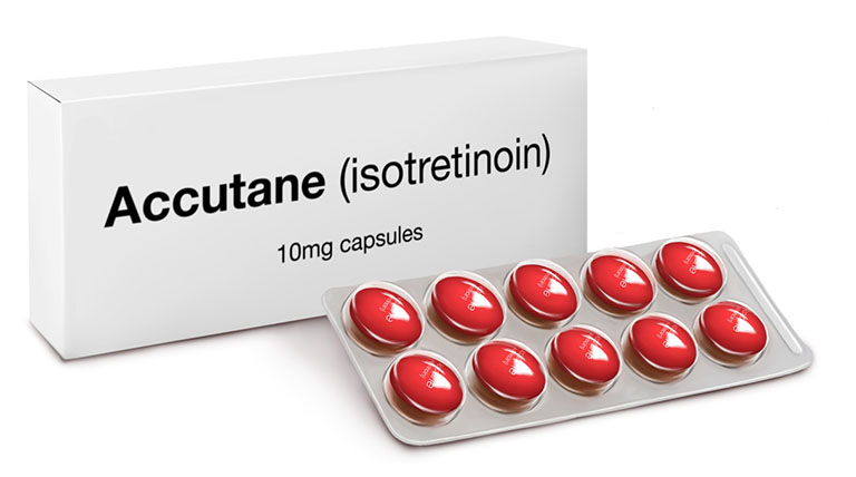 Thuốc Isotretinoin hỗ trợ điều trị mụn kháng viêm