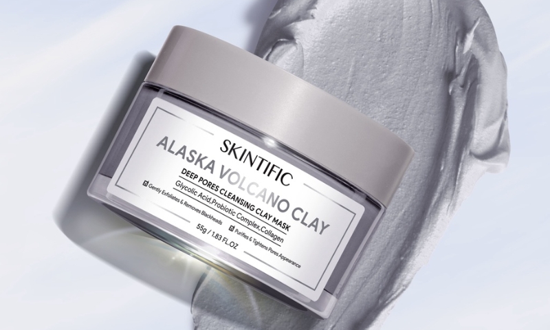 Mặt nạ đất sét Skintific Alaska Volcano Clay được khuyến nghị sử dụng cho nhiều nhóm da