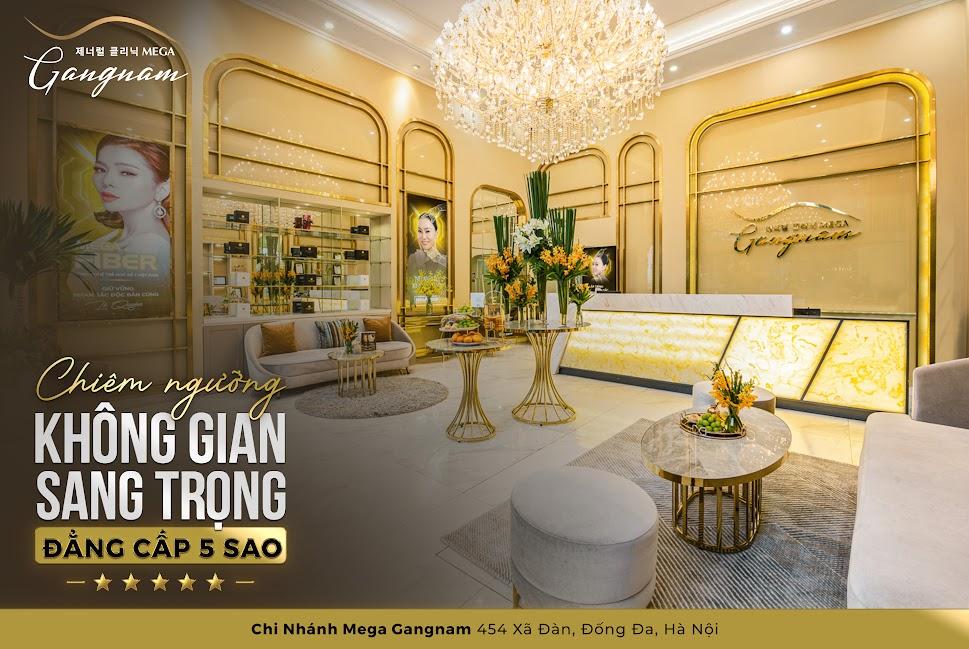 Nâng cơ mặt ở đâu tốt nhất tại Hà Nội? Mega Gangnam là phòng khám thẩm mỹ 5 sao được đánh giá rất cao