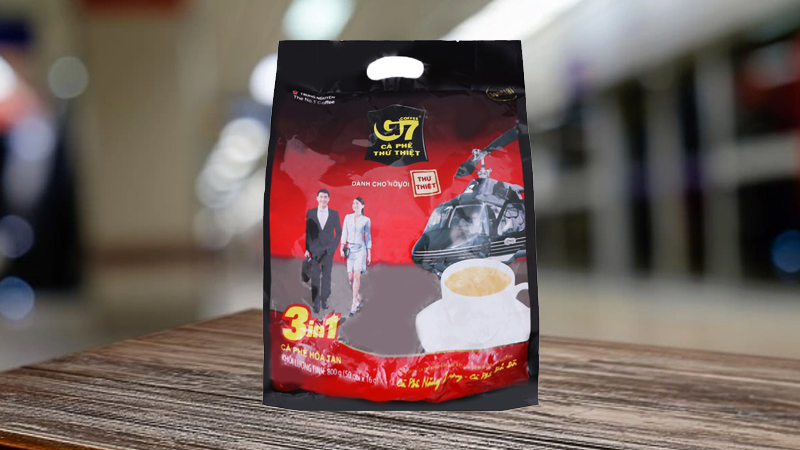Cà phê G7 chứa khoảng 167 calo