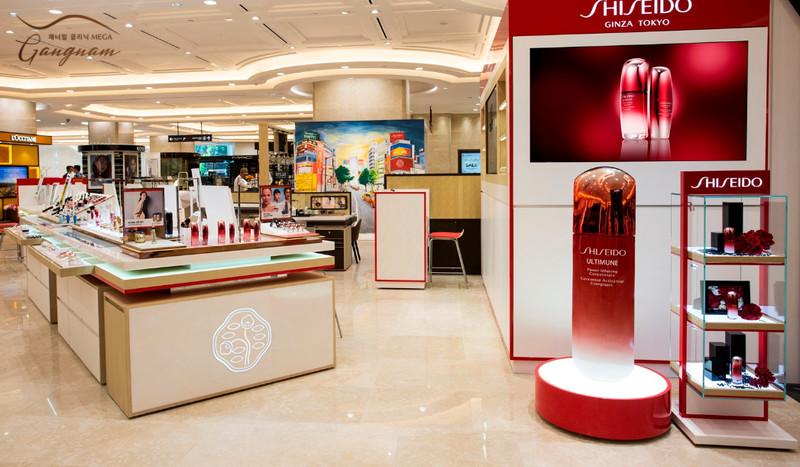 Thương hiệu Shiseido phủ khắp các thị trường với sản phẩm ở nhiều phân khúc